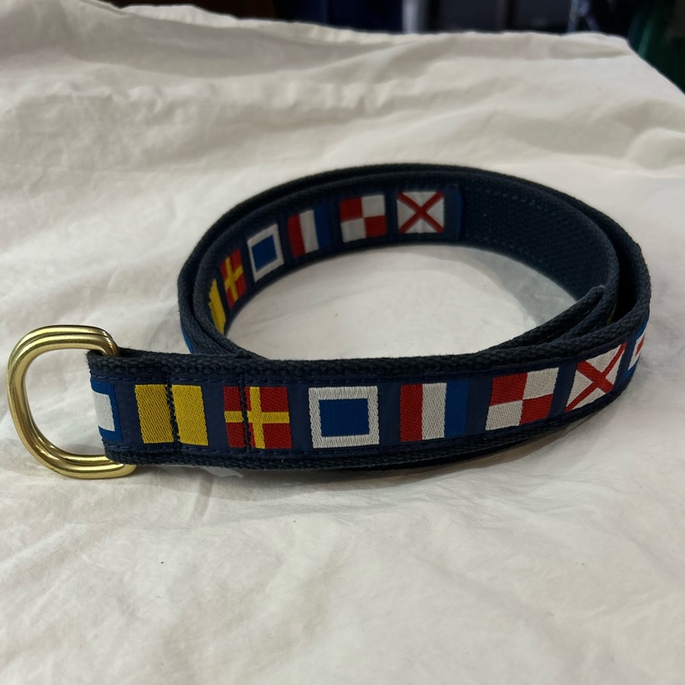 PRESTON Nautical‎ Code Flag Belt Fabric M